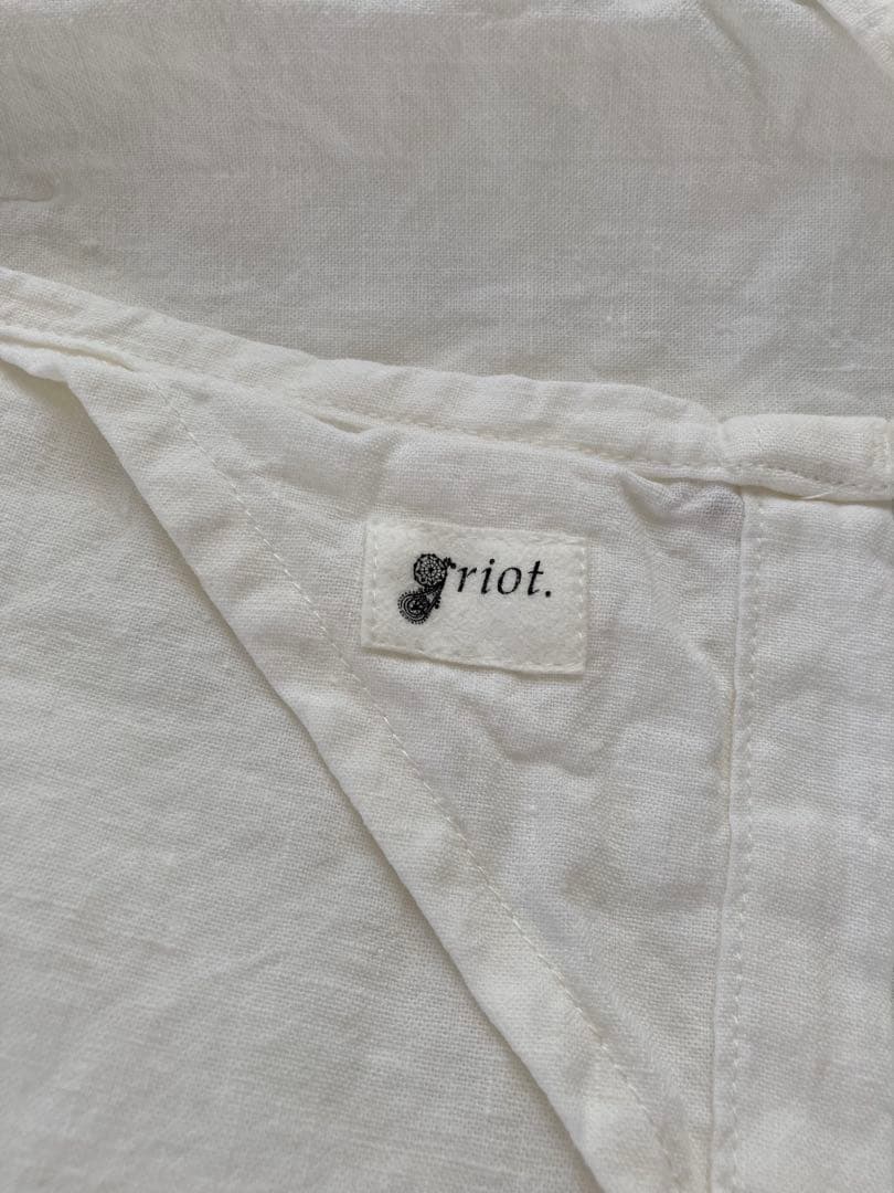 有元葉子 リネン エプロン