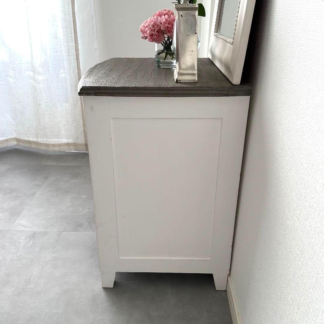 サラグレース フランス ブランディボワール チェスト サイドボード シェルフイス