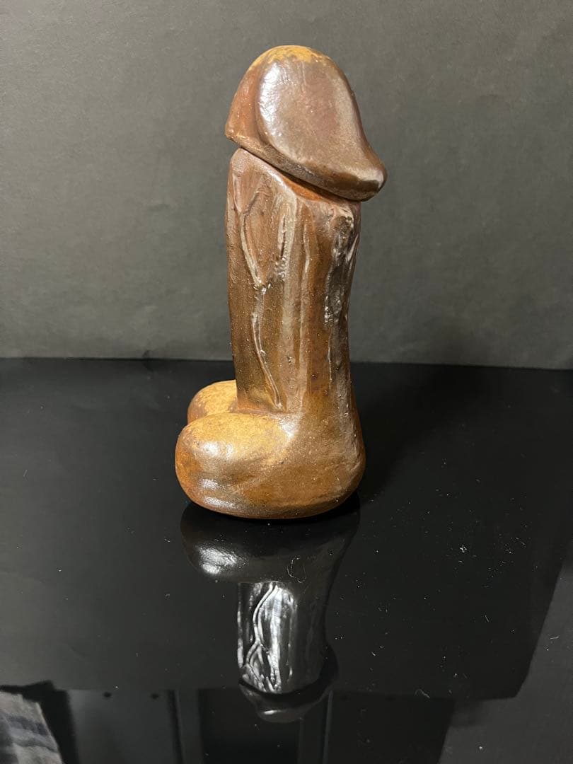 備前焼　珍品！　男根　酒器徳利　時代物　陶器