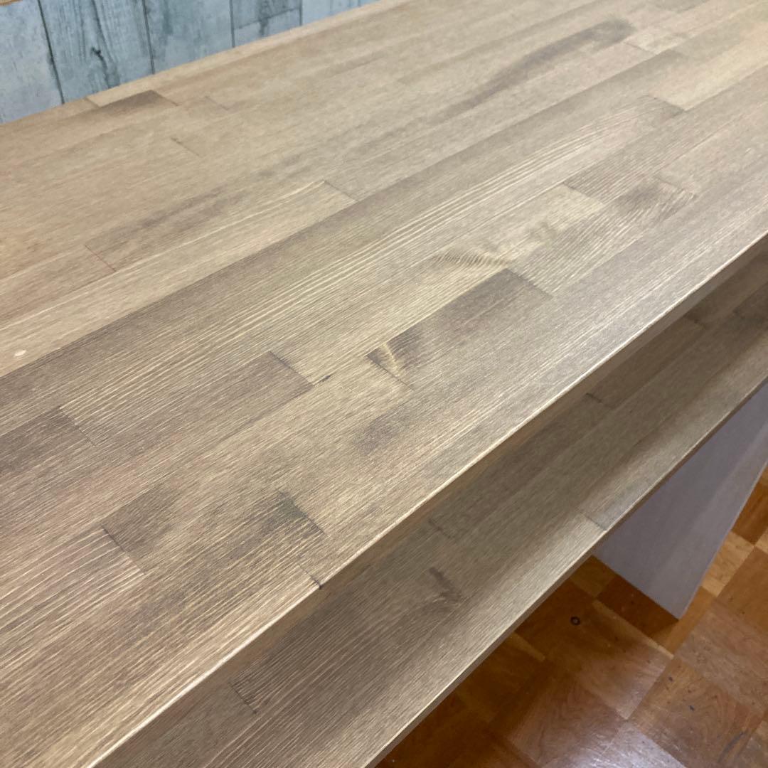 シェルフ 飾り棚 レンジ台 端100cm パイン集成材