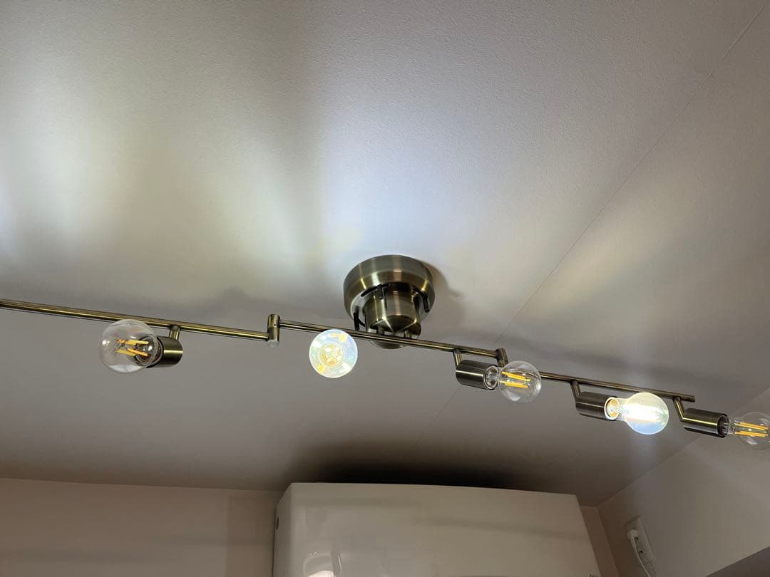 【美品】6灯 北欧風リビング天井照明