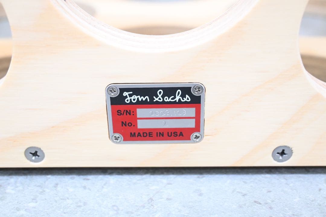 【新品未開封品】 Tom Sachs レコードケース ナチュラル