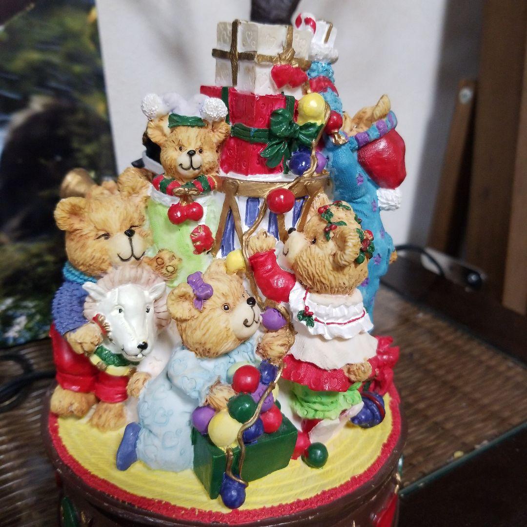 ヴィンテージ くまちゃんのオルゴール