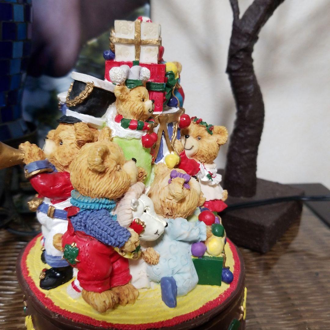 ヴィンテージ くまちゃんのオルゴール