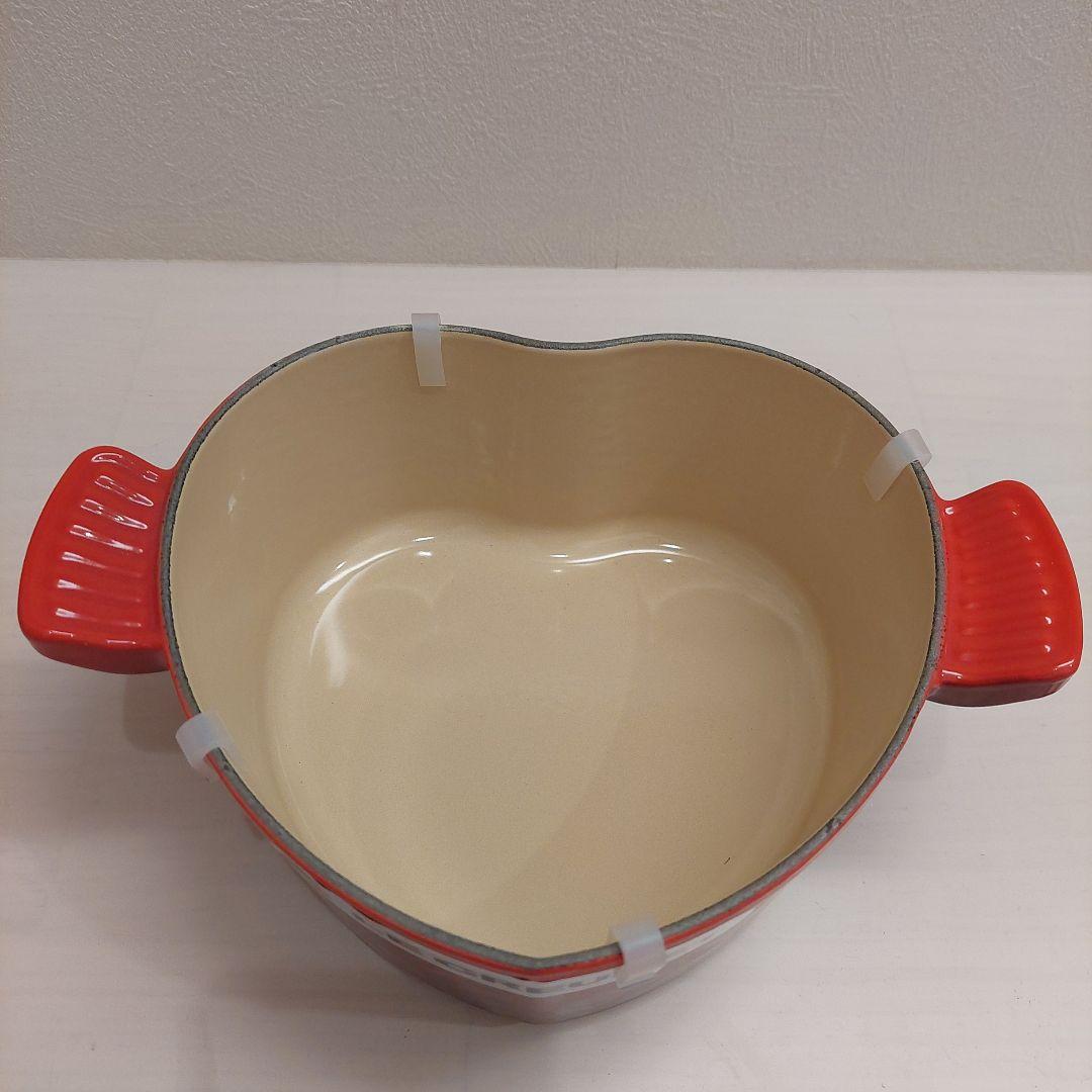 ル・クルーゼ ココット・ロンド チェリーレッド 新品未使用18cm