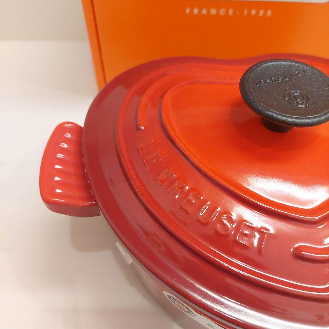 ル・クルーゼ ココット・ロンド チェリーレッド 新品未使用18cm
