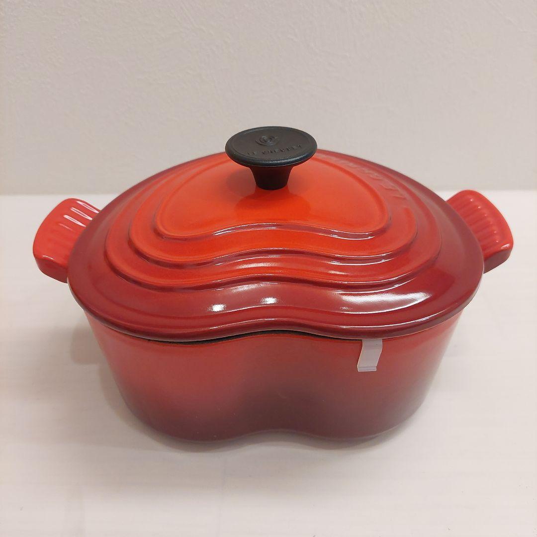 ル・クルーゼ ココット・ロンド チェリーレッド 新品未使用18cm