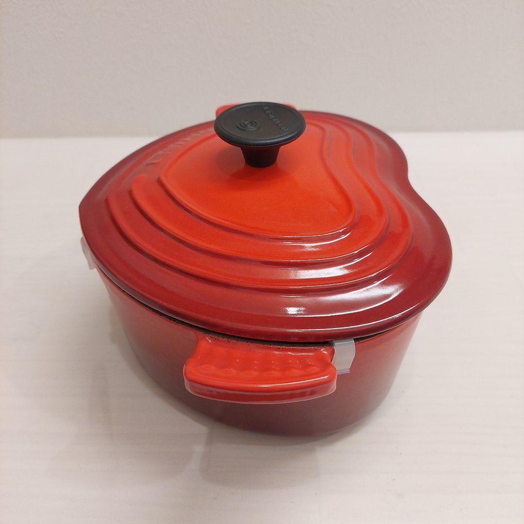 ル・クルーゼ ココット・ロンド チェリーレッド 新品未使用18cm