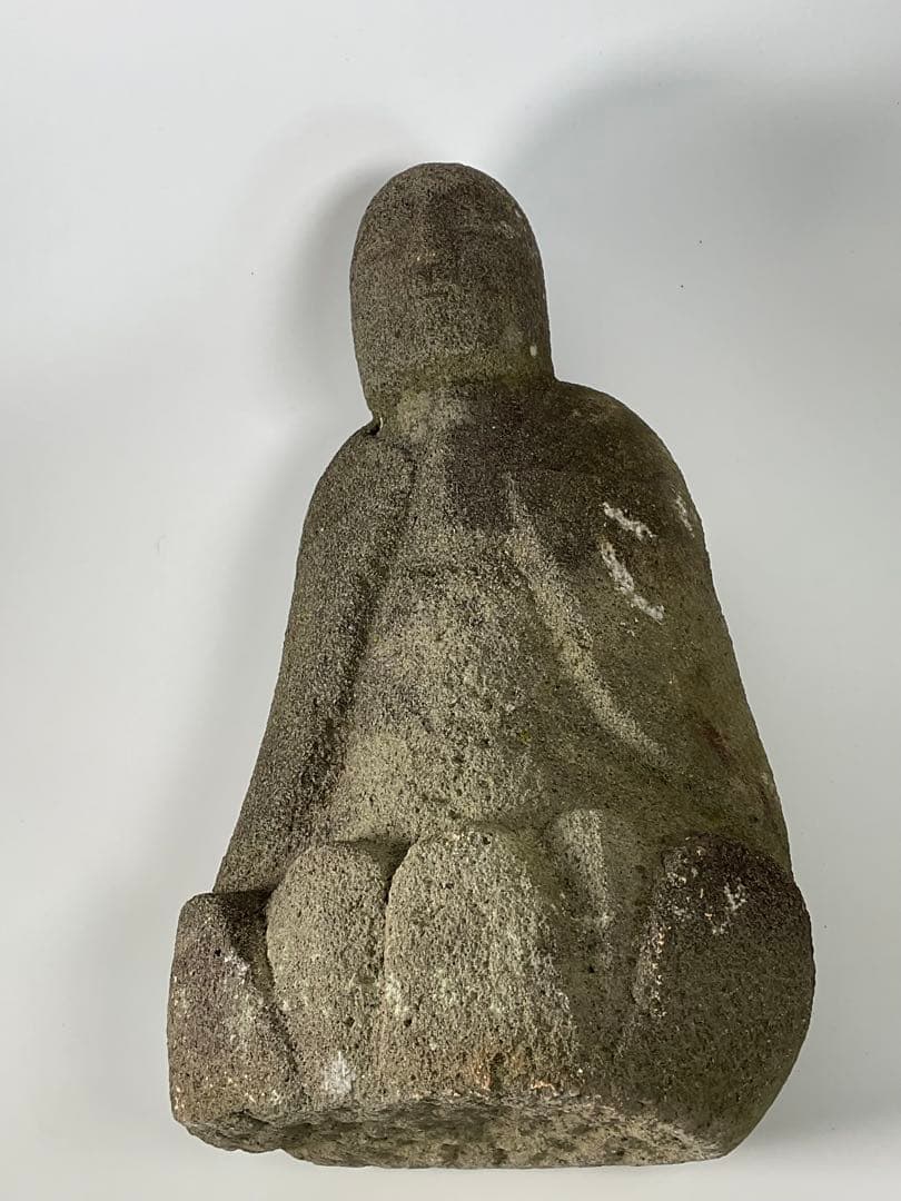 佐渡の石仏　地蔵　仏像　江戸時代　仏教美術　高さ約33cm
