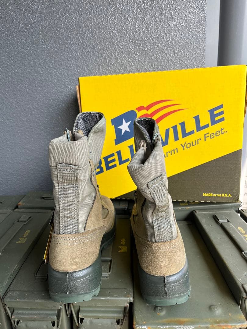 米軍放出新品Belleville コンバットブーツ7.5RF 実物 - メルカリ