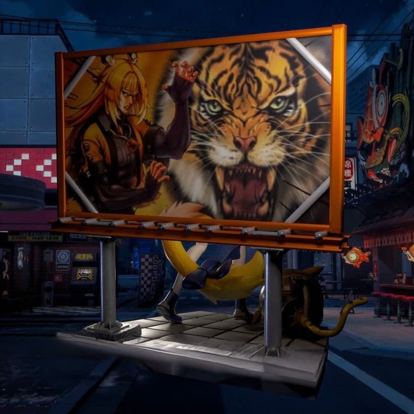 ゼンレスゾーンゼロ　ゼンゼロ　ZZZ　美少女　美女　ガレージキット　1/7