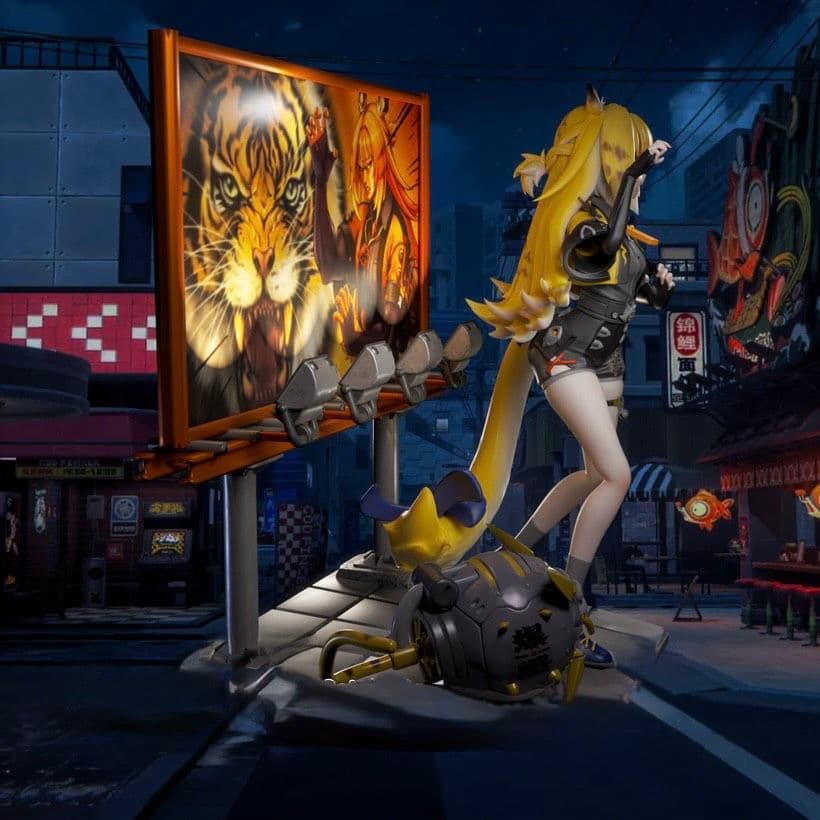 ゼンレスゾーンゼロ　ゼンゼロ　ZZZ　美少女　美女　ガレージキット　1/7