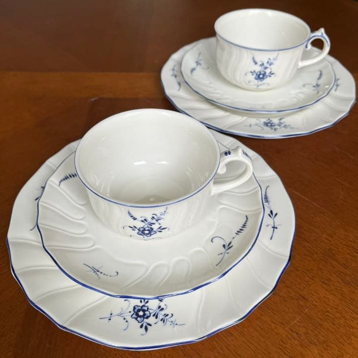 【美品】旧ロゴ　ビレロイ&ボッホ★オールドルクセンブルク★トリオ　ペア