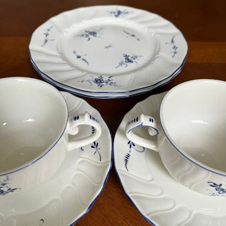 【美品】旧ロゴ　ビレロイ&ボッホ★オールドルクセンブルク★トリオ　ペア