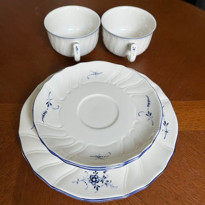 【美品】旧ロゴ　ビレロイ&ボッホ★オールドルクセンブルク★トリオ　ペア