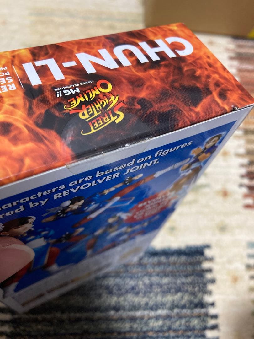 【未開封】リボルテック　SFO 春麗　※箱ダメージあり