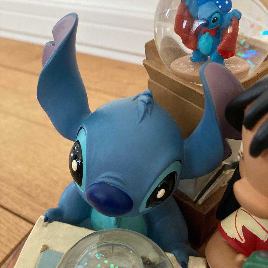 ☆レア☆ リロ＆スティッチ スノードーム ディズニーオークション限定