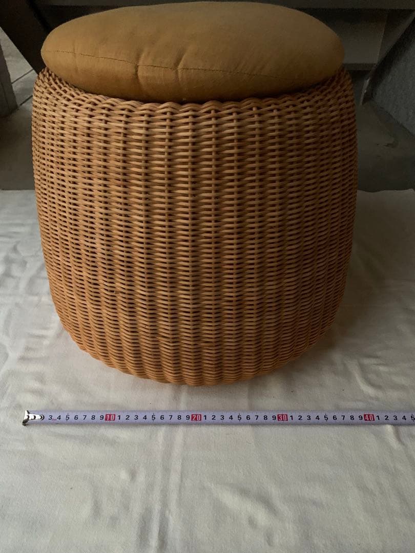 希少 山川ラタン 剣持勇デザイン ヴィンテージ スツール ジャパニーズモダン A