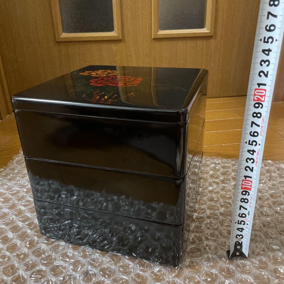 八雲塗　八雲塗重箱 3段 伝統工芸品