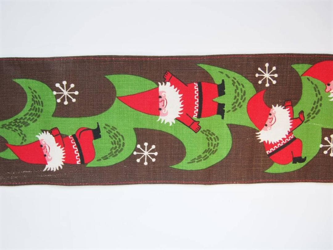 北欧ヴィンテージJerry Roupeクリスマスツリートムテ壁掛けジェリーロープ