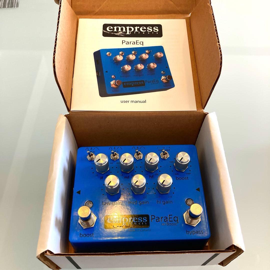 未使用 希少品 Empress ParaEq w/Boost ギターエフェクター