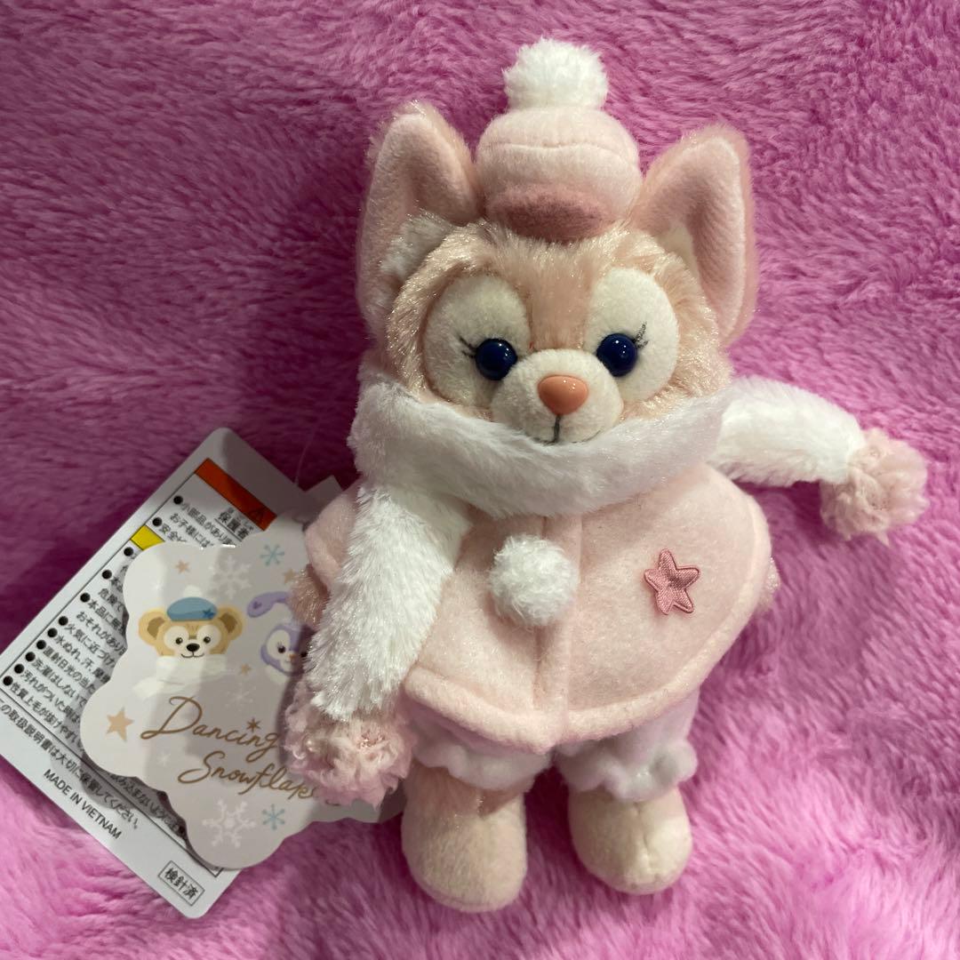 ダンシングスノーフレークス　ダッフィー　ステラルー　リーナベル　ぬいぐるみバッジ