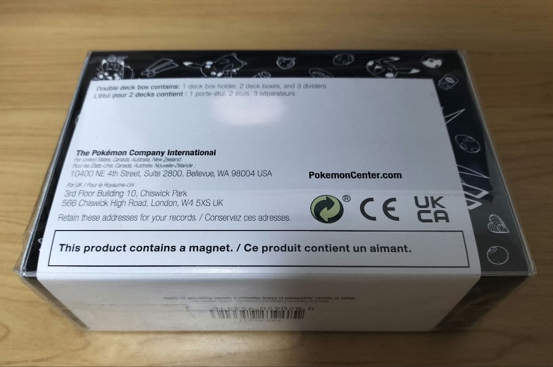 【ポケカ】『Pikachu Comic-Style』ダブルデッキケース