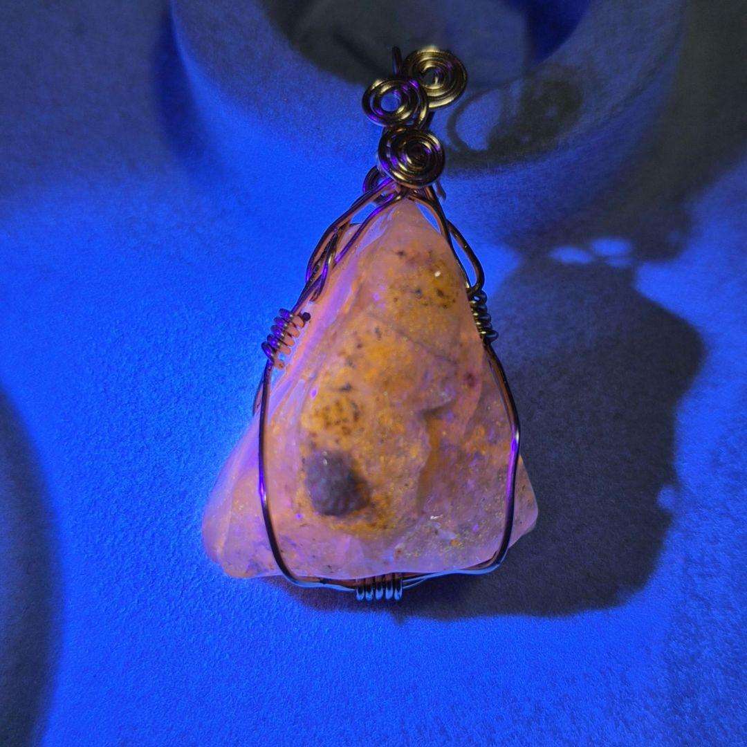 北海道 然別オパール 大雪オパール ワイヤーペントップ