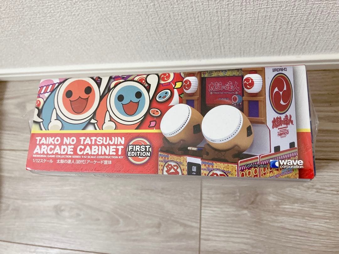 激レア(シュリンク付き)wave 太鼓の達人 初代 アーケード筐体 プラモデル