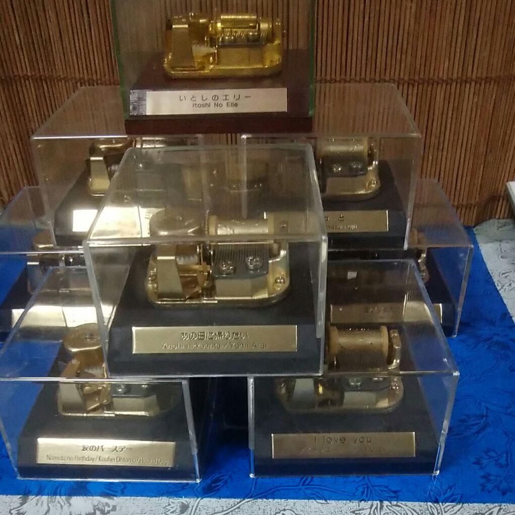 昭和の懐かしいヒット曲オルゴール10個 ❄