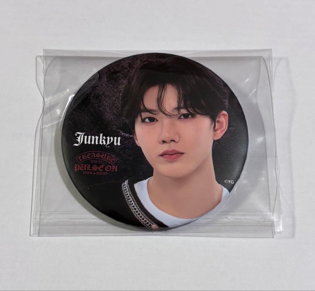 TREASURE ジュンギュ 缶バッジ PULSEON - メルカリ