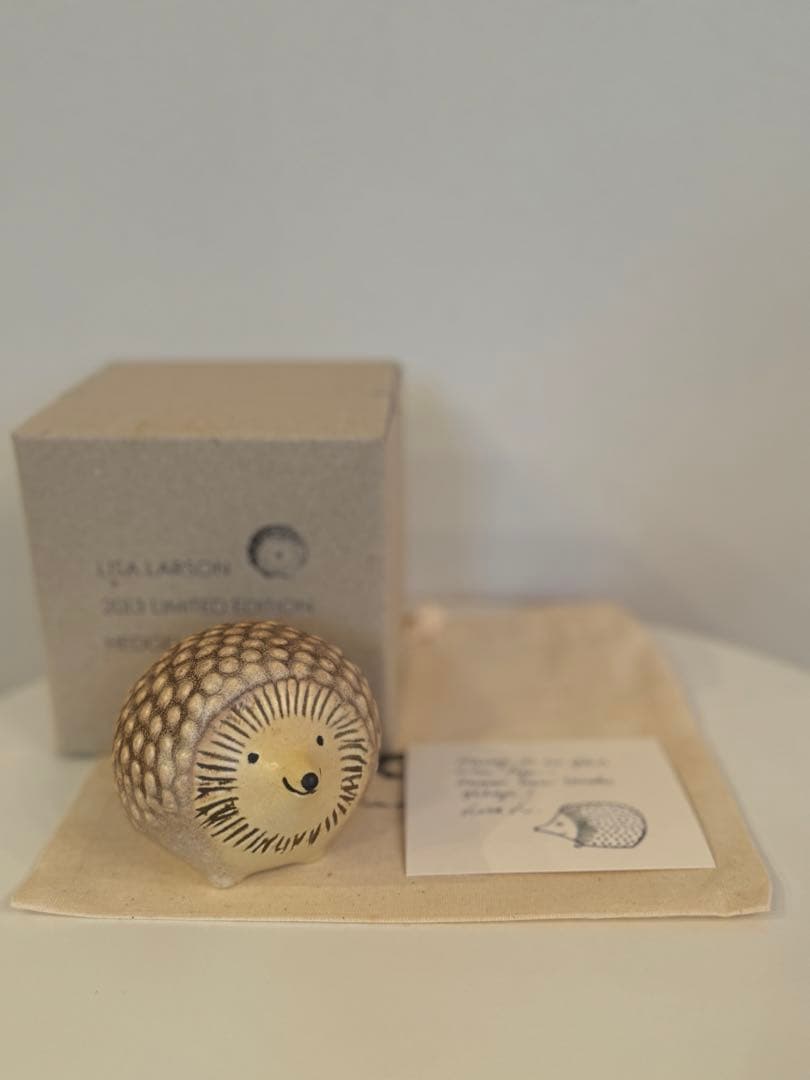 限定500個　リサラーソン ハリネズミ 置物