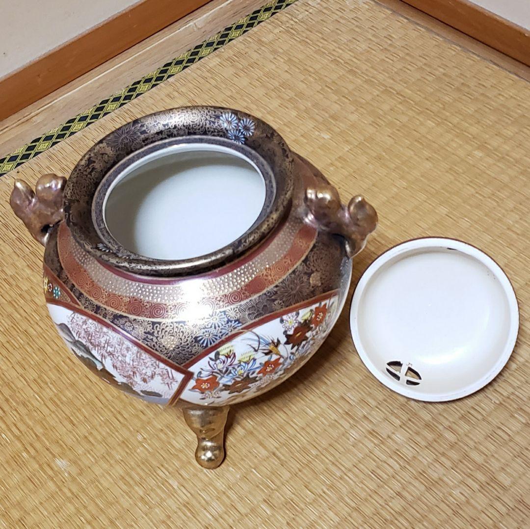 期間限定価格】九谷焼 大香炉 香炉 連山 共箱 希少 美品 - メルカリ