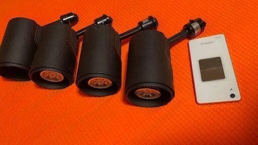 【LED球3つ付】オーデリック ダクトレールスポットライト 4セット