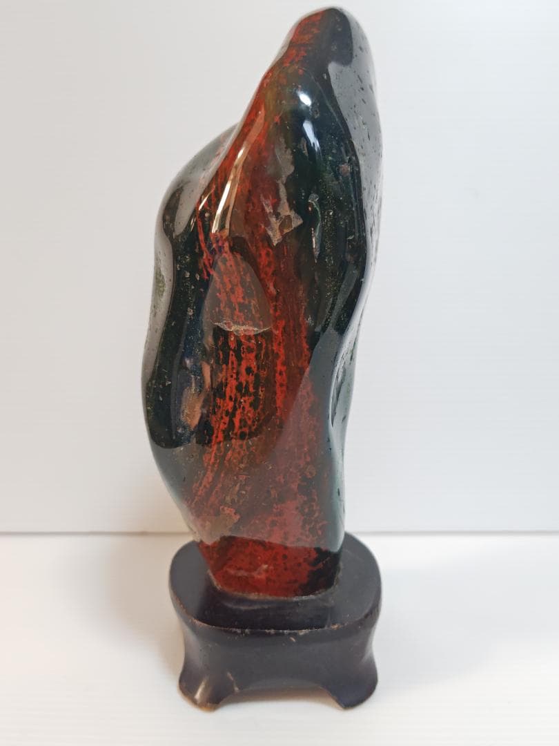 ジャスパー 鉱物 鉱石 置き物 台座付き