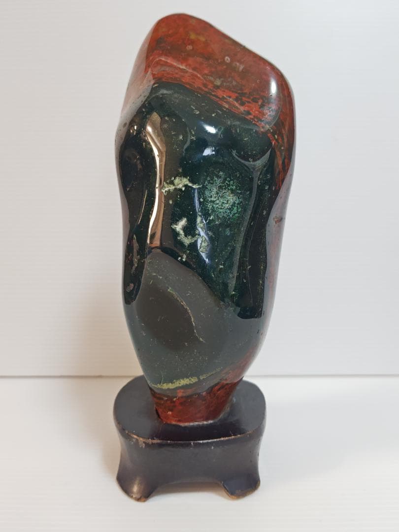 ジャスパー 鉱物 鉱石 置き物 台座付き