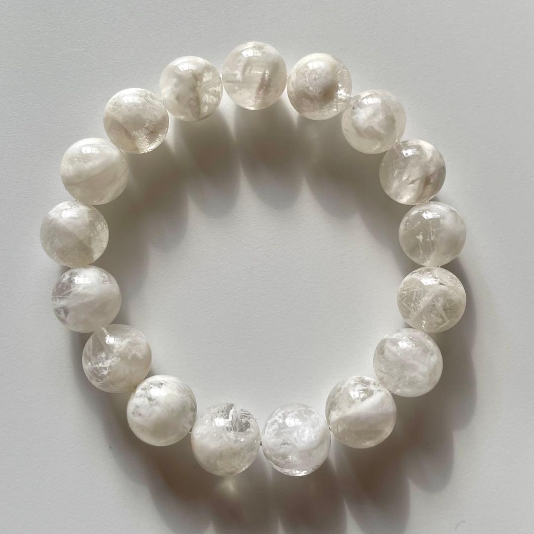 【天然石ブレスレット】セリサイトガーデン