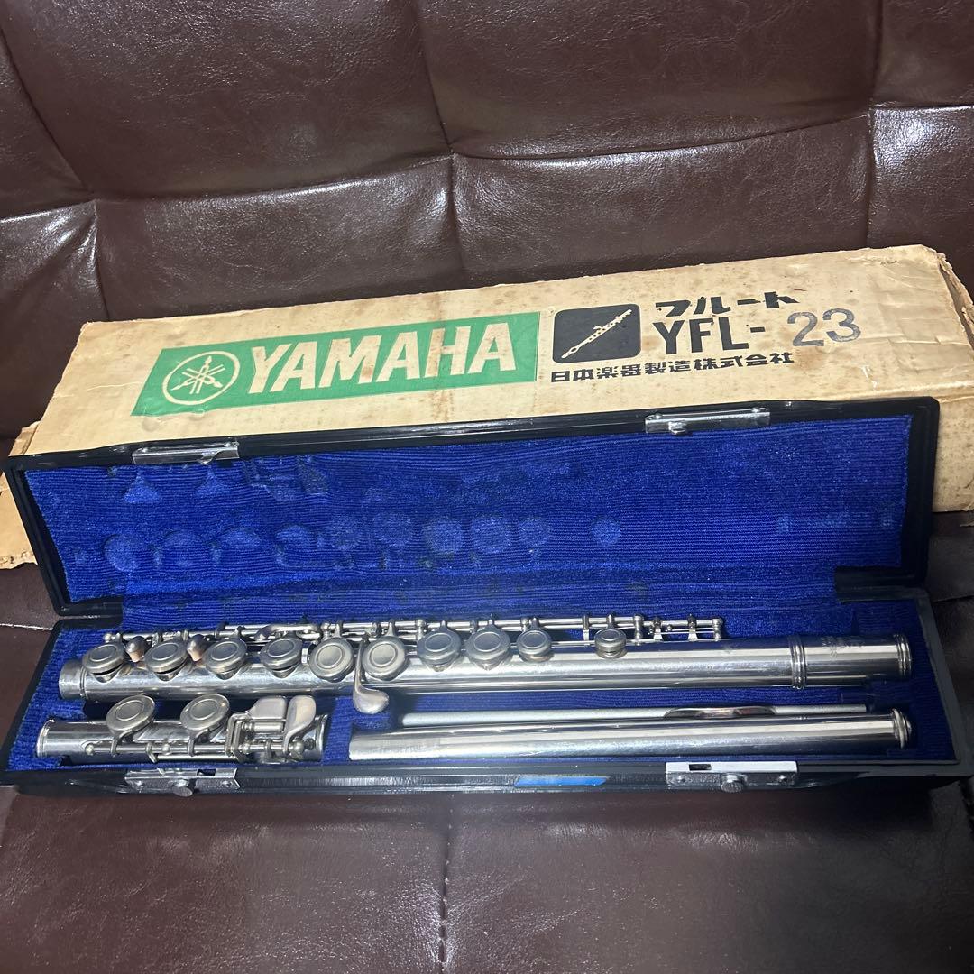 ヤマハ フルート YFL-23 YAMAHA 初心者向け 入門用 ケース付き - メルカリ