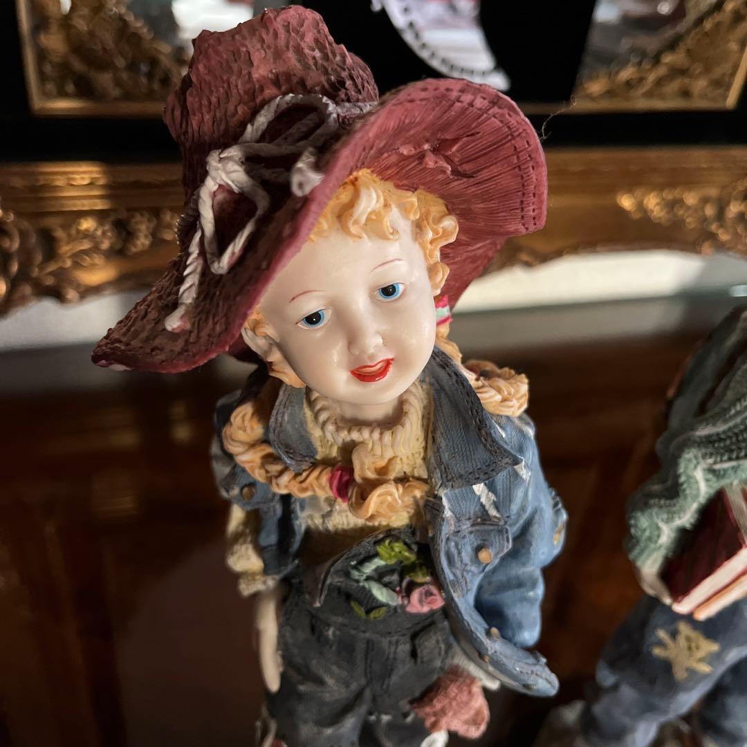 【更に値下げしました】MRHフィギュリン人形2点セット