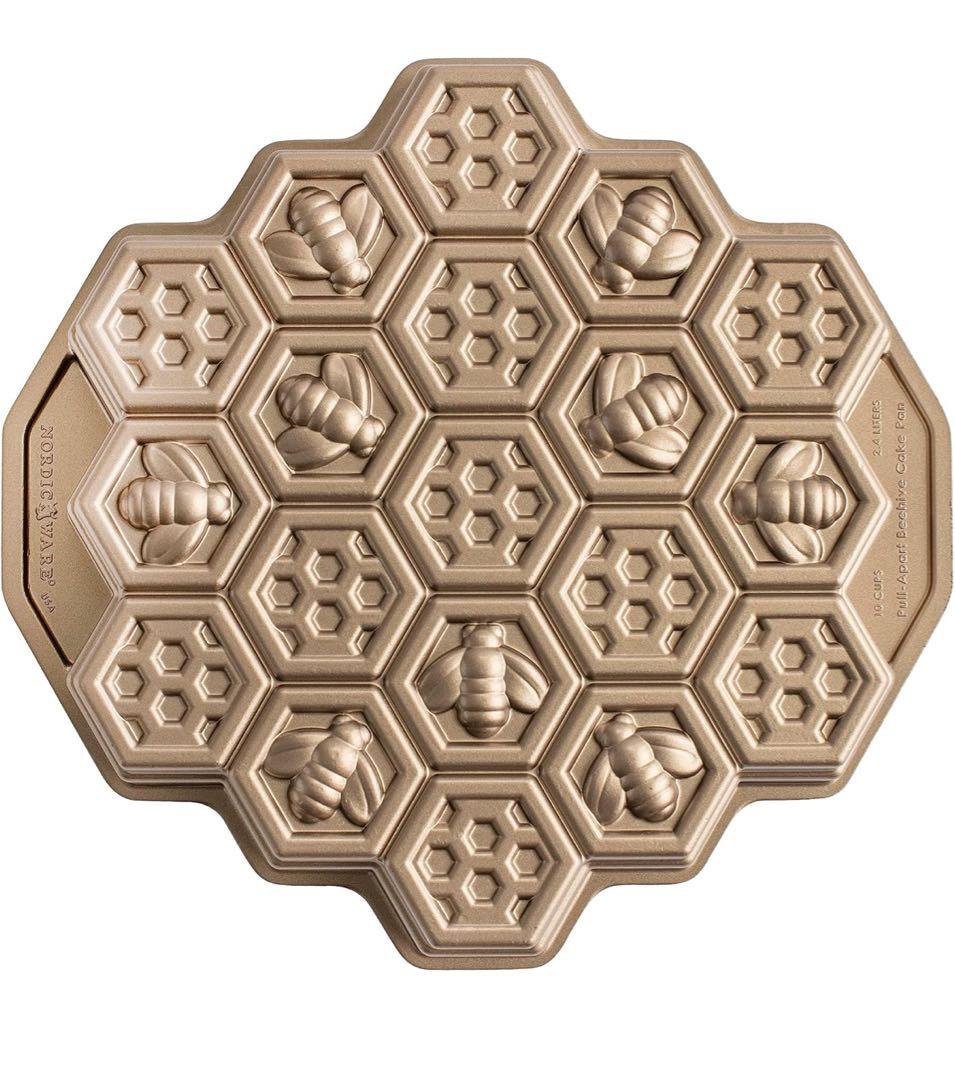 NORDIC WARE 蜂の巣型焼き型 ゴールド