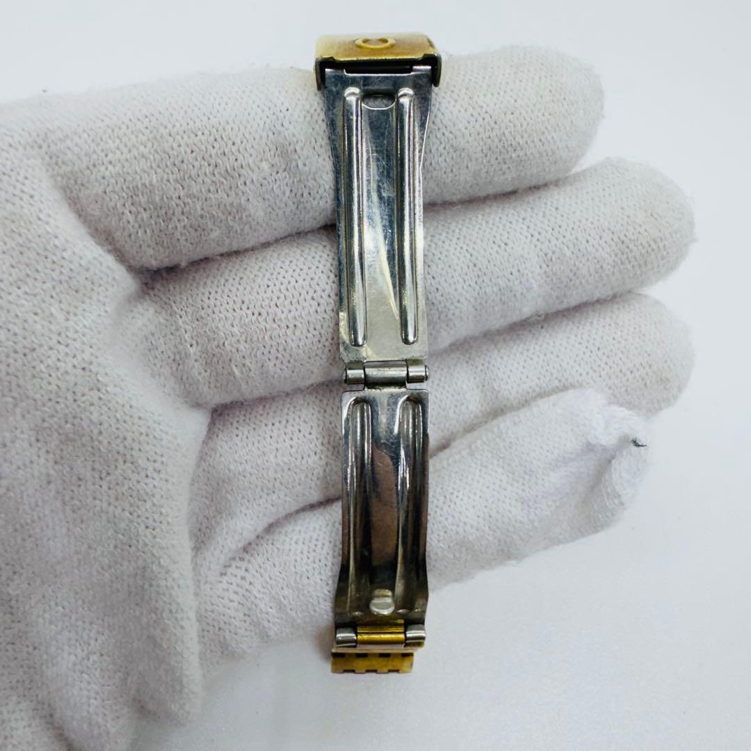 ✨OMEGA✨オメガ✨ジェネーブ✨デイト✨シルバー文字盤✨レディース✨腕時計