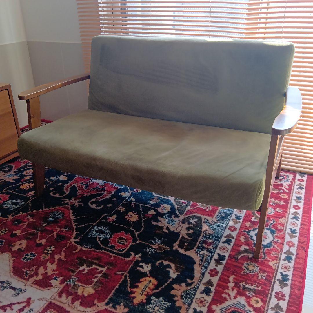 noce グリーンソファ