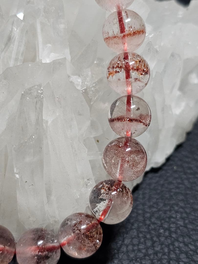 9.6㎜　レピドクロサイトインクォーツ(ファイヤークォーツ)