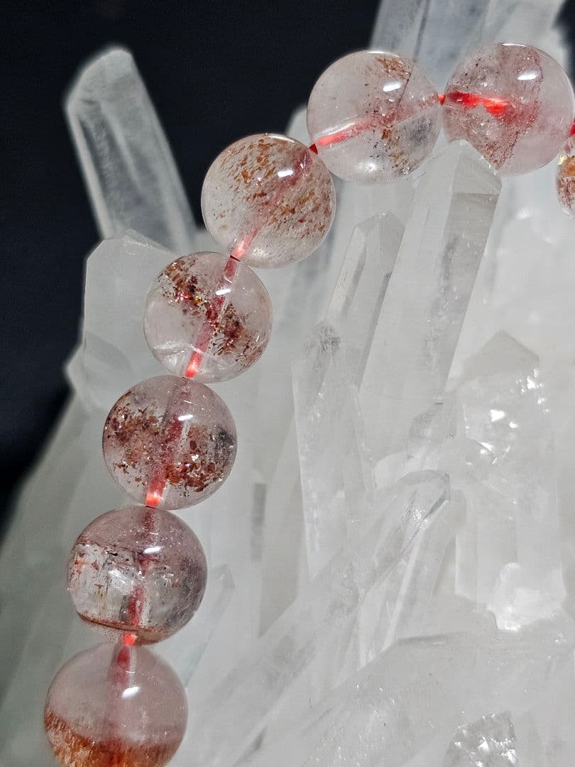 9.6㎜　レピドクロサイトインクォーツ(ファイヤークォーツ)