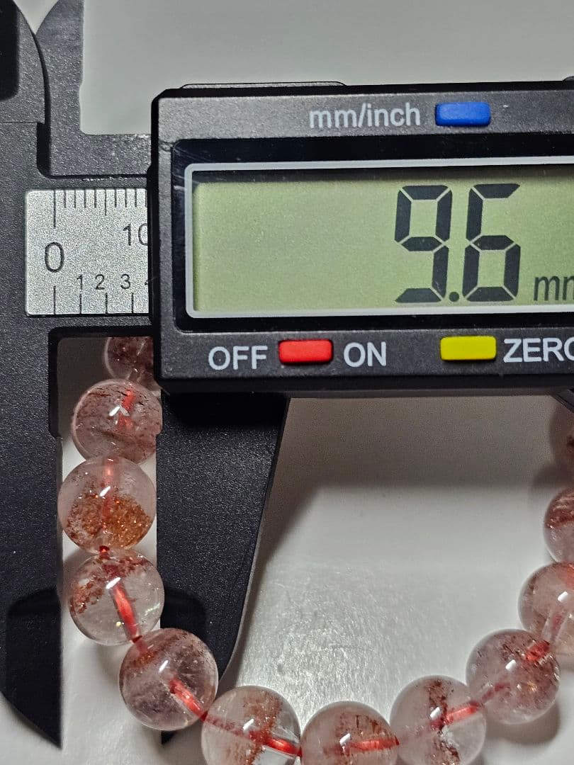 9.6㎜　レピドクロサイトインクォーツ(ファイヤークォーツ)