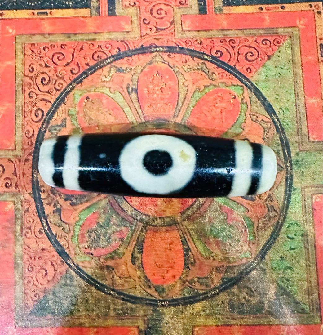 チベット　天珠石　お守り