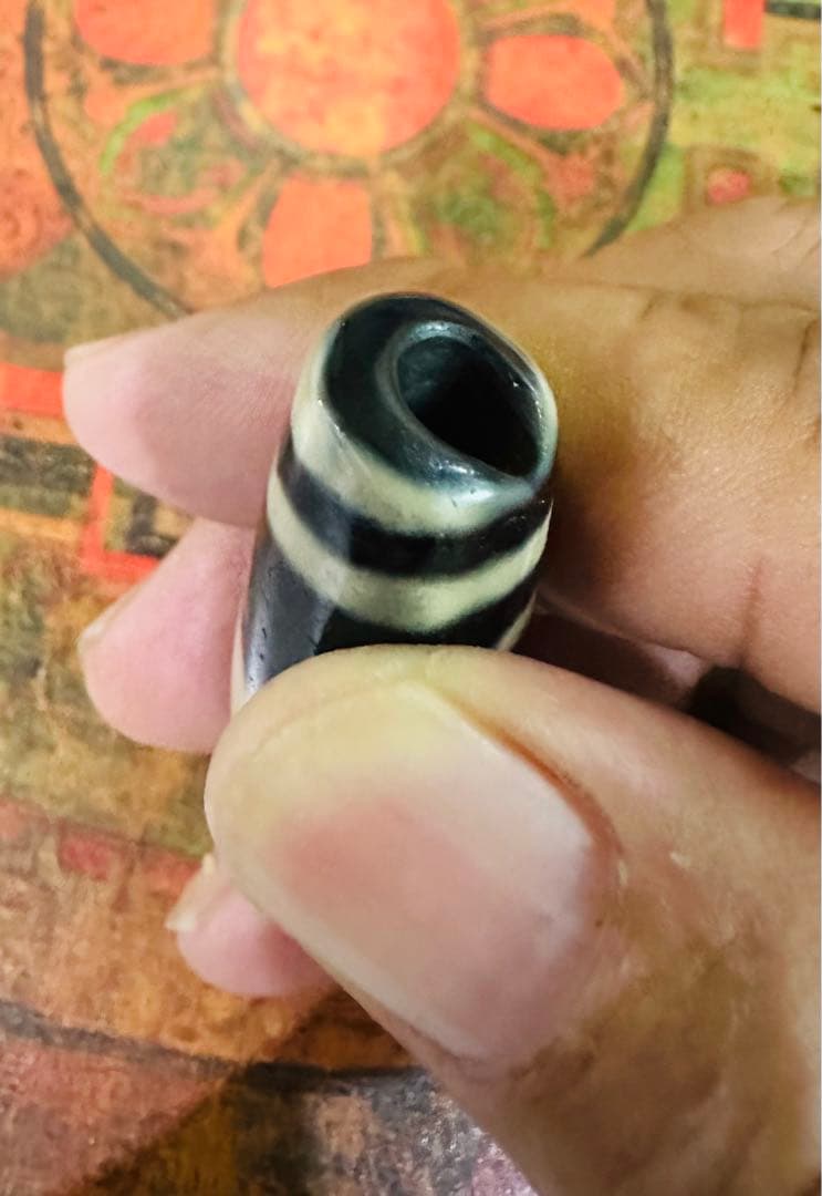 チベット　天珠石　お守り