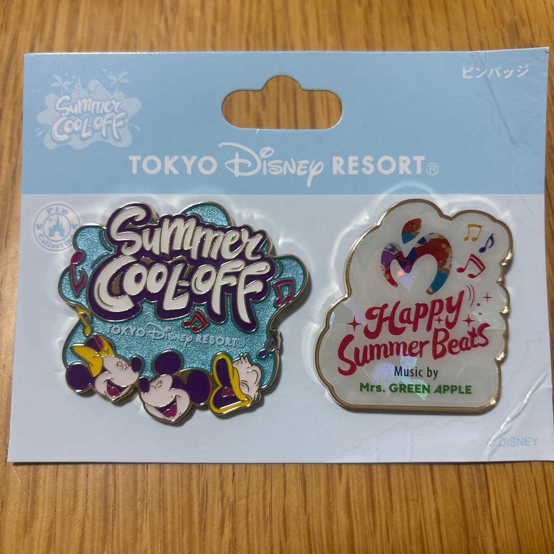 ミセスグリーンアップル 東京ディズニーリゾート ピンバッジ 2個セット