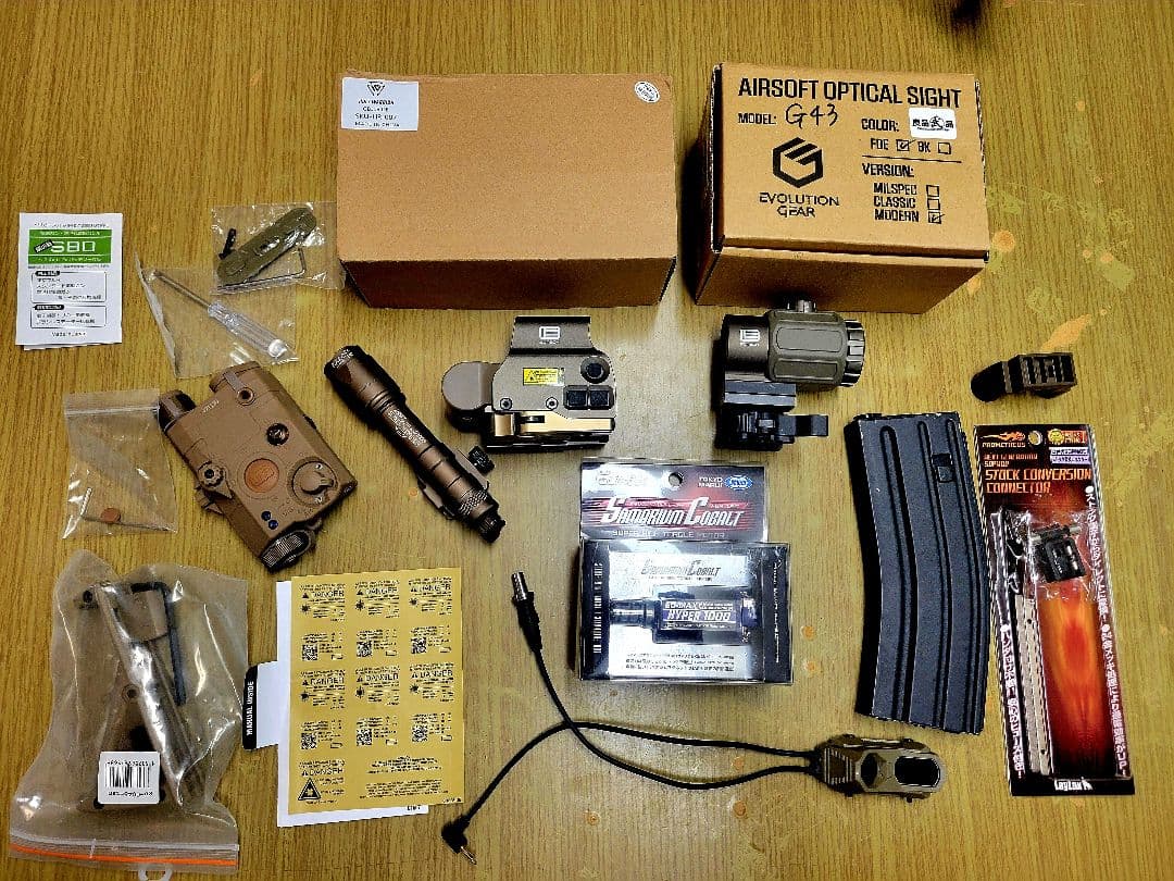 【サマコバ換装】東京マルイ 次世代電動ガン MK18 MOD.1 光学機器セット