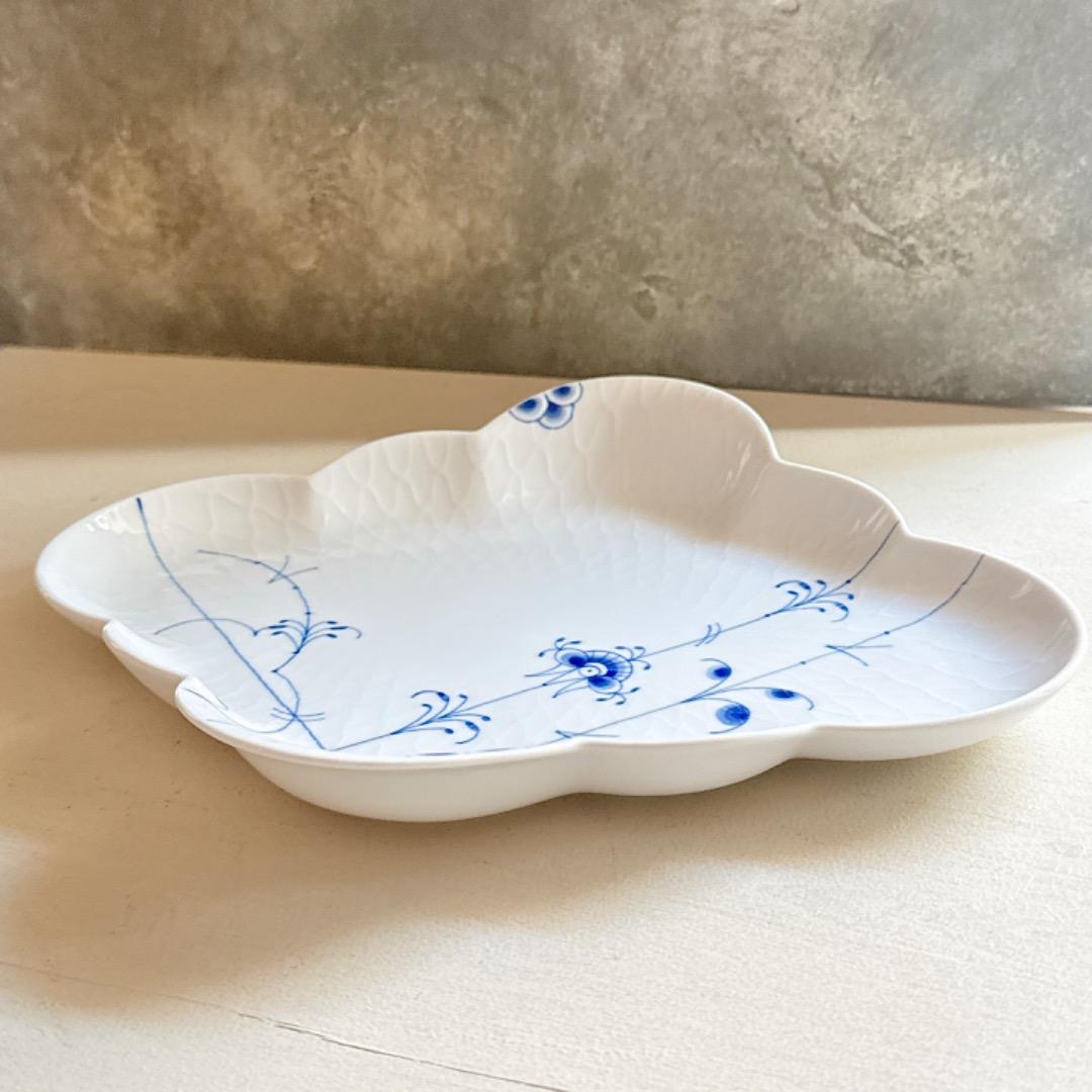 超美品⭐︎ロイヤルコペンハーゲン　ブルーパルメッテ ディッシュ　26.5cm